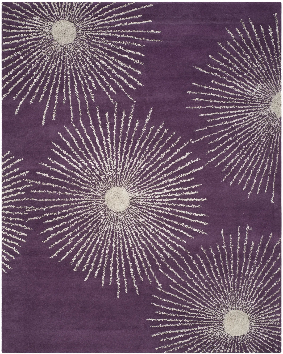 Safavieh Soho 9'-6" x 13'-6" Rug in Purple / Ivory