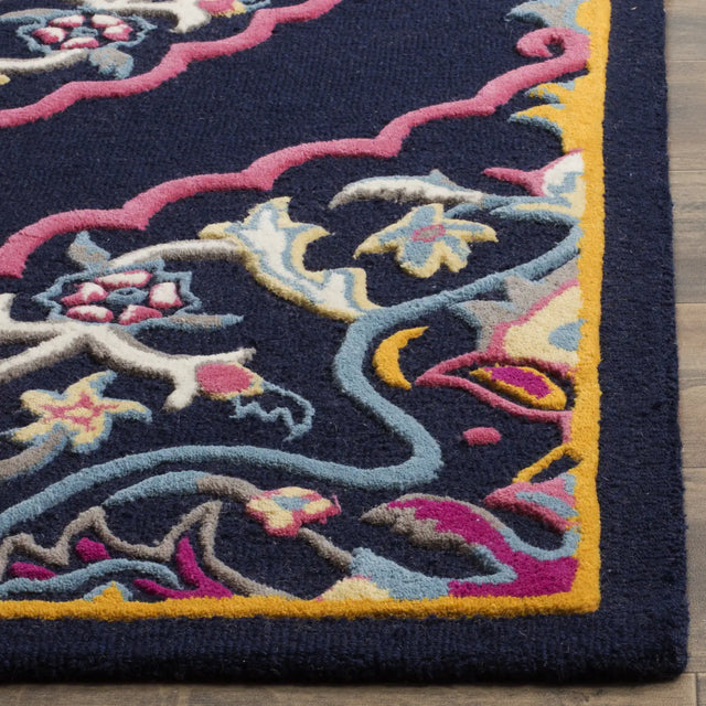Safavieh Bellagio 4'-0" x 6'-0" Rug in Navy Blue / Multi