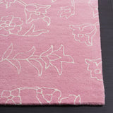 Safavieh Fifth Avenue 4'-0" x 6'-0" Rug in Pink / Ivory