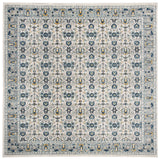 Safavieh Madison 6'-7" x 6'-7" Rug in Ivory / Navy