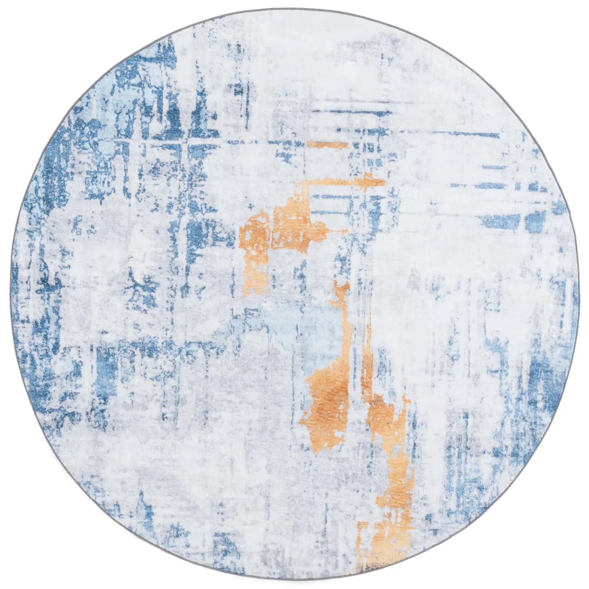 Safavieh Santa Monica 6'-0" x 6'-0" Rug in Grey / Blue