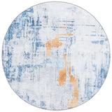 Safavieh Santa Monica 6'-0" x 6'-0" Rug in Grey / Blue