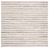 Safavieh Montauk 6'-0" x 6'-0" Rug in Pink / Multi