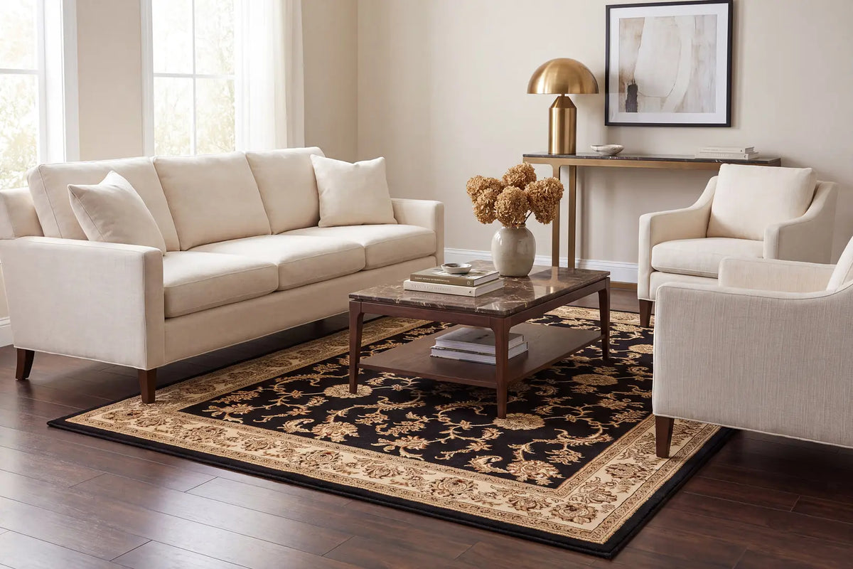 Dynamic Rugs Legacy 58017 Black Rugs - Room