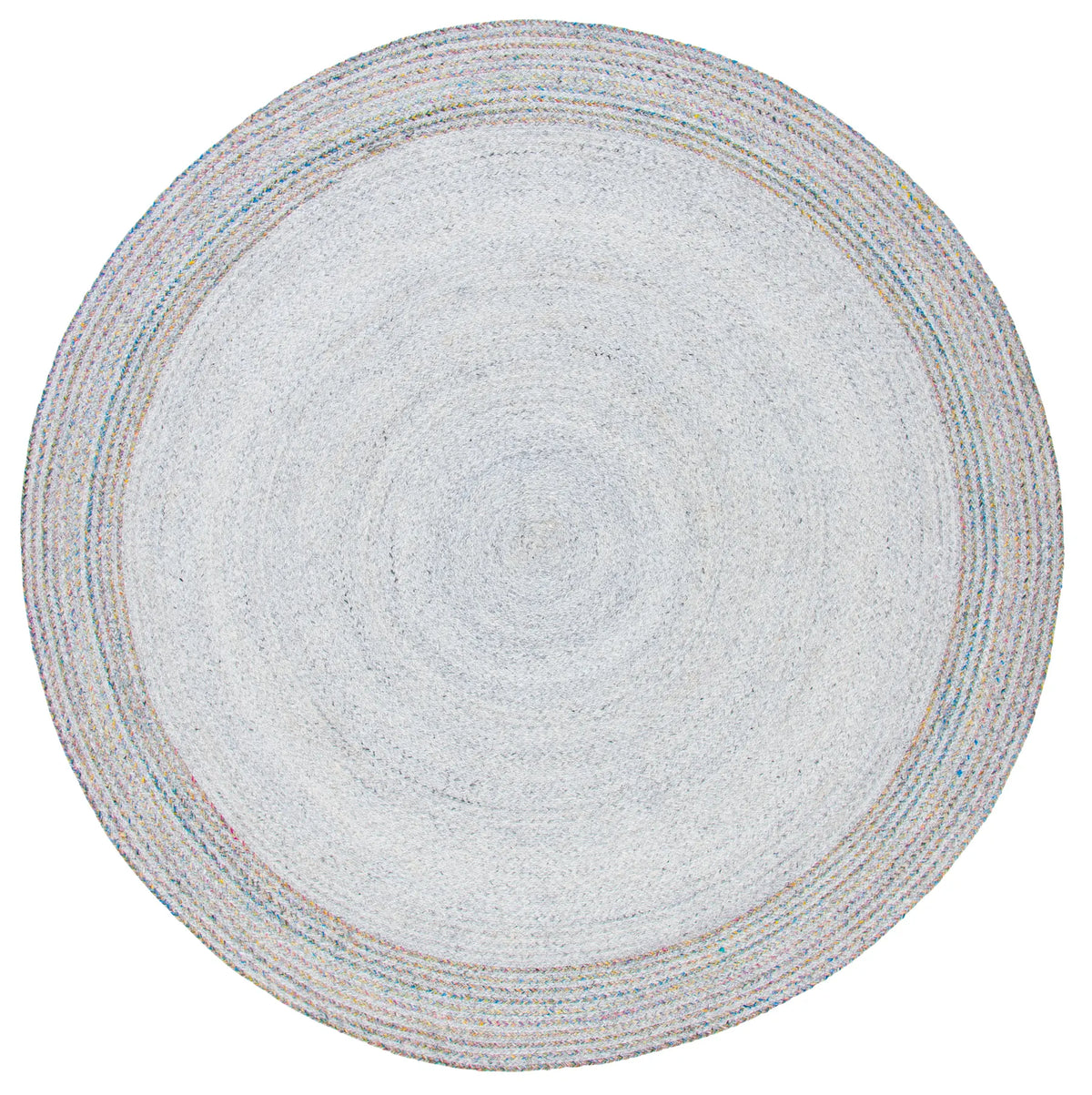 Safavieh Cape Cod 5'-0" x 5'-0" Rug in Grey / Yellow