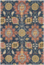 Safavieh Roslyn 4'-0" x 6'-0" Rug in Navy / Multi