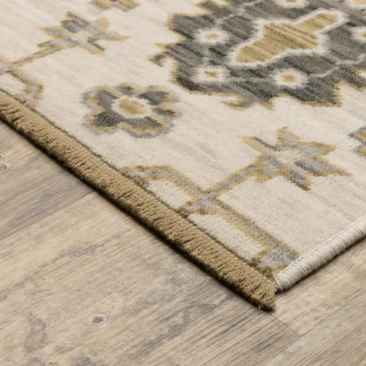 Oriental Weavers Sphinx Acacia ACA11 Tan Rugs - corner detail