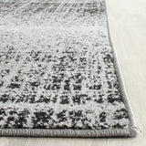 Safavieh Adirondack 8'-0" x 10'-0" Rug in Silver / Black