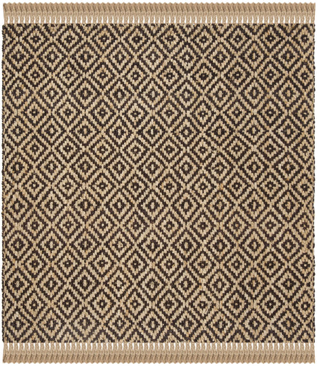 Safavieh Natural Fiber 6'-0" x 6'-0" Rug in Brown / Natural