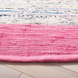 Safavieh Montauk 6'-0" x 6'-0" Rug in Ivory / Pink