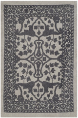Safavieh Restoration Vintage 2'-0" x 3'-0" Rug in Silver / Grey