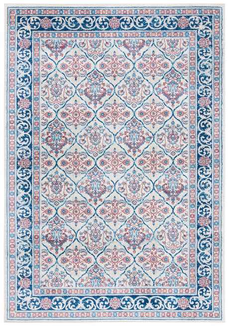 Safavieh Brentwood 4'-0" x 6'-0" Rug in Beige / Navy