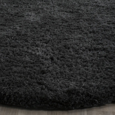 Safavieh Sheep Shag 4'-0" x 6'-0" Rug in Charcoal