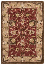 Safavieh Antiquity 2'-0" x 3'-0" Rug in Red / Beige