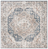 Safavieh Pyramid 6'-7" x 6'-7" Rug in Ivory / Beige