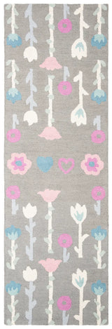 Safavieh Safavieh Kids 2'-6" x 8'-0" Rug in Grey / Pink