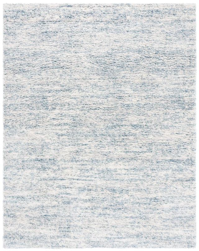 Safavieh Berber Shag 10'-0" x 14'-0" Rug in Ivory / Light Aqua