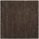 Safavieh Santa Monica Shag 6'-7" x 6'-7" Rug in Mushroom