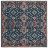 Safavieh Heritage 6'-0" x 6'-0" Rug in Blue / Multi