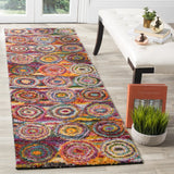 Safavieh Fiesta Shag 2'-3" x 10'-0" Rug in Multi