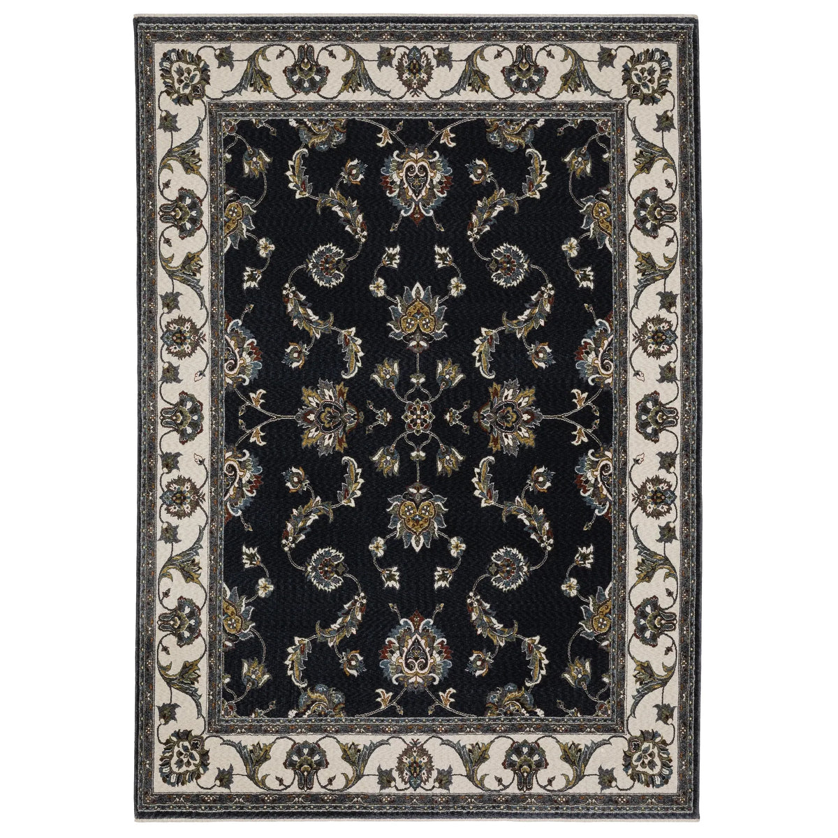 Oriental Weavers Sphinx Vivian VI01B Ivory Rugs - main flat