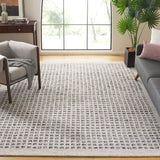Safavieh Ebony 10'-0" x 14'-0" Rug in Silver / Black