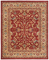 Safavieh Mahal 10'-0" x 14'-0" Rug in Red / Natural