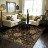 Oriental Weavers Sphinx Hudson 042g1 Brown / Beige Rugs - room scene