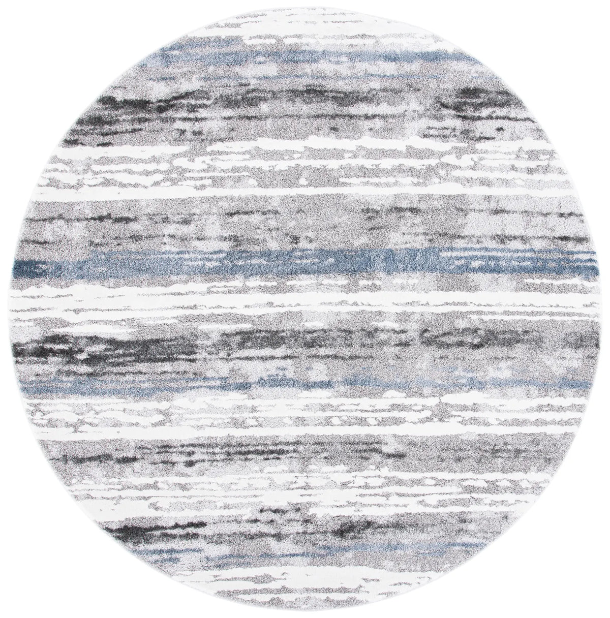Safavieh Century 300 6'-7" x 6'-7" Rug in Grey / Blue