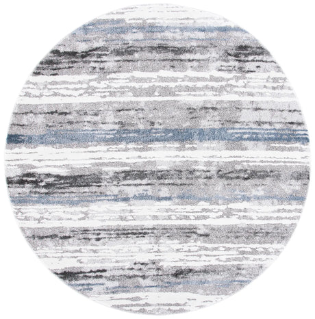 Safavieh Century 300 6'-7" x 6'-7" Rug in Grey / Blue