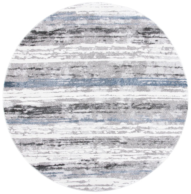 Safavieh Century 300 6'-7" x 6'-7" Rug in Grey / Blue