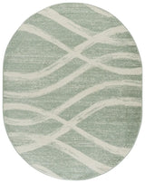 Safavieh Adirondack 6'-0" x 8'-0" Rug in Sage / Cream