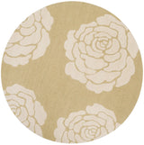 Safavieh Cambridge 6'-0" x 6'-0" Rug in Light Gold / Ivory