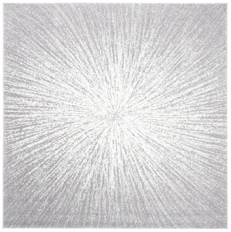 Safavieh Evoke 6'-7" x 6'-7" Rug in Dark Grey / Ivory