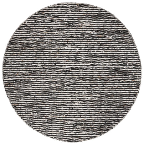 Safavieh Natura 6'-0" x 6'-0" Rug in Black / Ivory