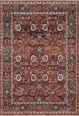 Loloi Samra Sam-07 Brick/Multi Rugs - main flat