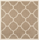Safavieh Courtyard 7'-10" x 7'-10" Rug in Brown
