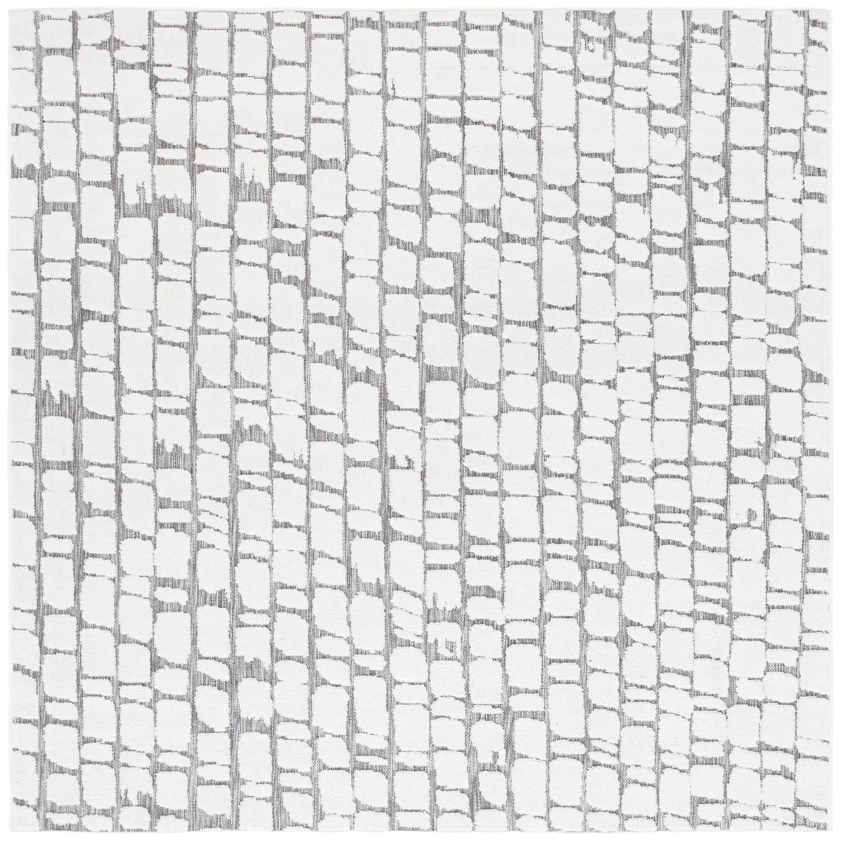 Safavieh Cabana 6'-7" x 6'-7" Rug in Ivory / Grey