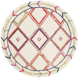 Safavieh Bellagio 5'-0" x 5'-0" Rug in Ivory / Multi