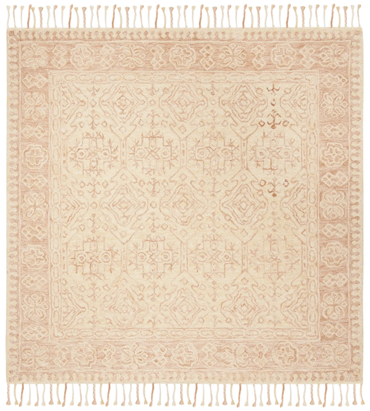 Safavieh Aspen 7'-0" x 7'-0" Rug in Ivory / Blush