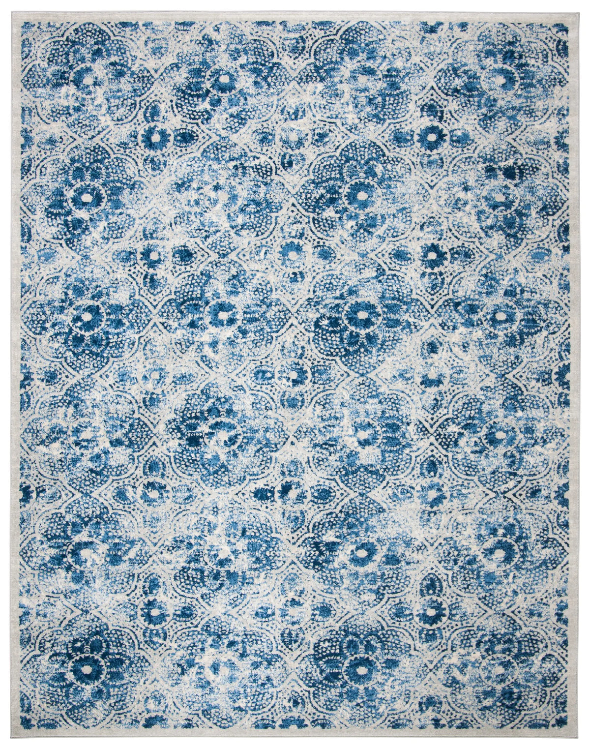 Safavieh Martha Stewart 28 10'-0" x 13'-0" Rug in Cream / Blue