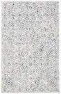 Safavieh Micro-Loop 4'-0" x 6'-0" Rug in Grey / Beige