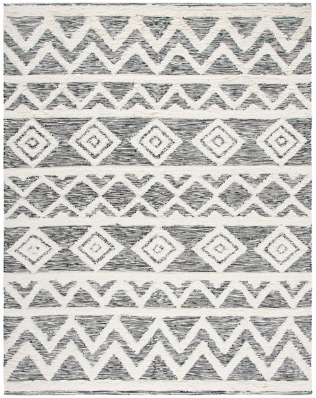 Safavieh Kenya 6'-0" x 9'-0" Rug in Ivory / Black