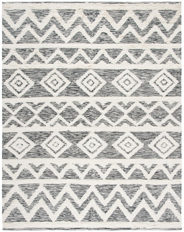 Safavieh Kenya 6'-0" x 9'-0" Rug in Ivory / Black