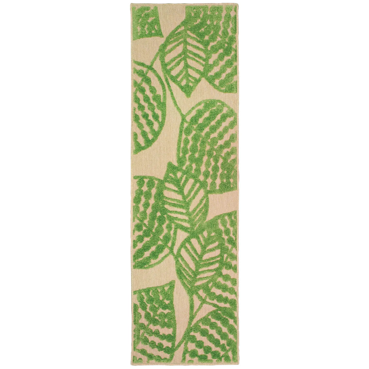 Oriental Weavers Sphinx Cayman 566F9 Sand / Green Rugs - runner
