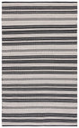 Safavieh Montauk 4'-0" x 6'-0" Rug in Black / Ivory