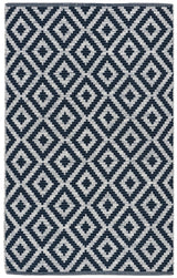 Safavieh Montauk 3'-0" x 5'-0" Rug in Navy / Ivory