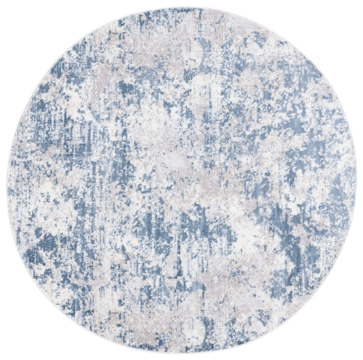 Safavieh Amelia 700 8'-0" x 8'-0" Rug in Dark Blue / Grey