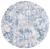 Safavieh Amelia 700 8'-0" x 8'-0" Rug in Dark Blue / Grey