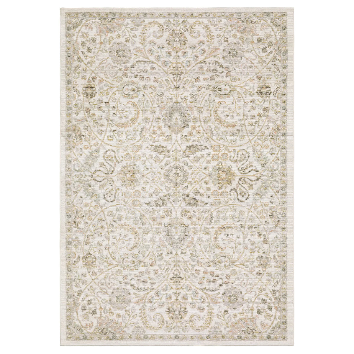 Oriental Weavers Sphinx Cavett CAV05 Gold Rugs - main flat